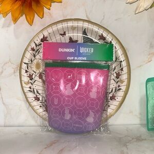 Dunkin' X Wicked Pink Cup Sleeve